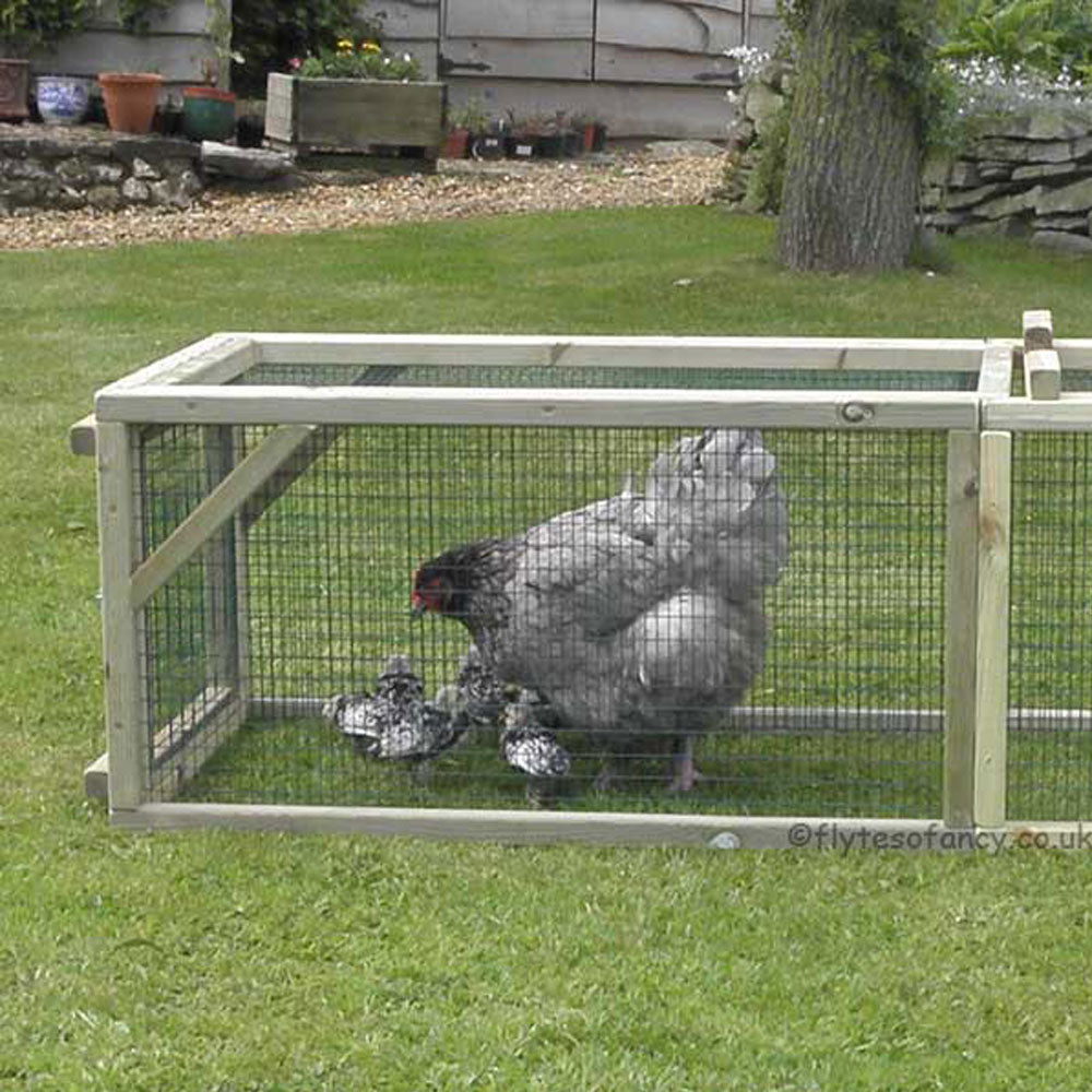 Extension for FSF Broody Coop with hen & chicks