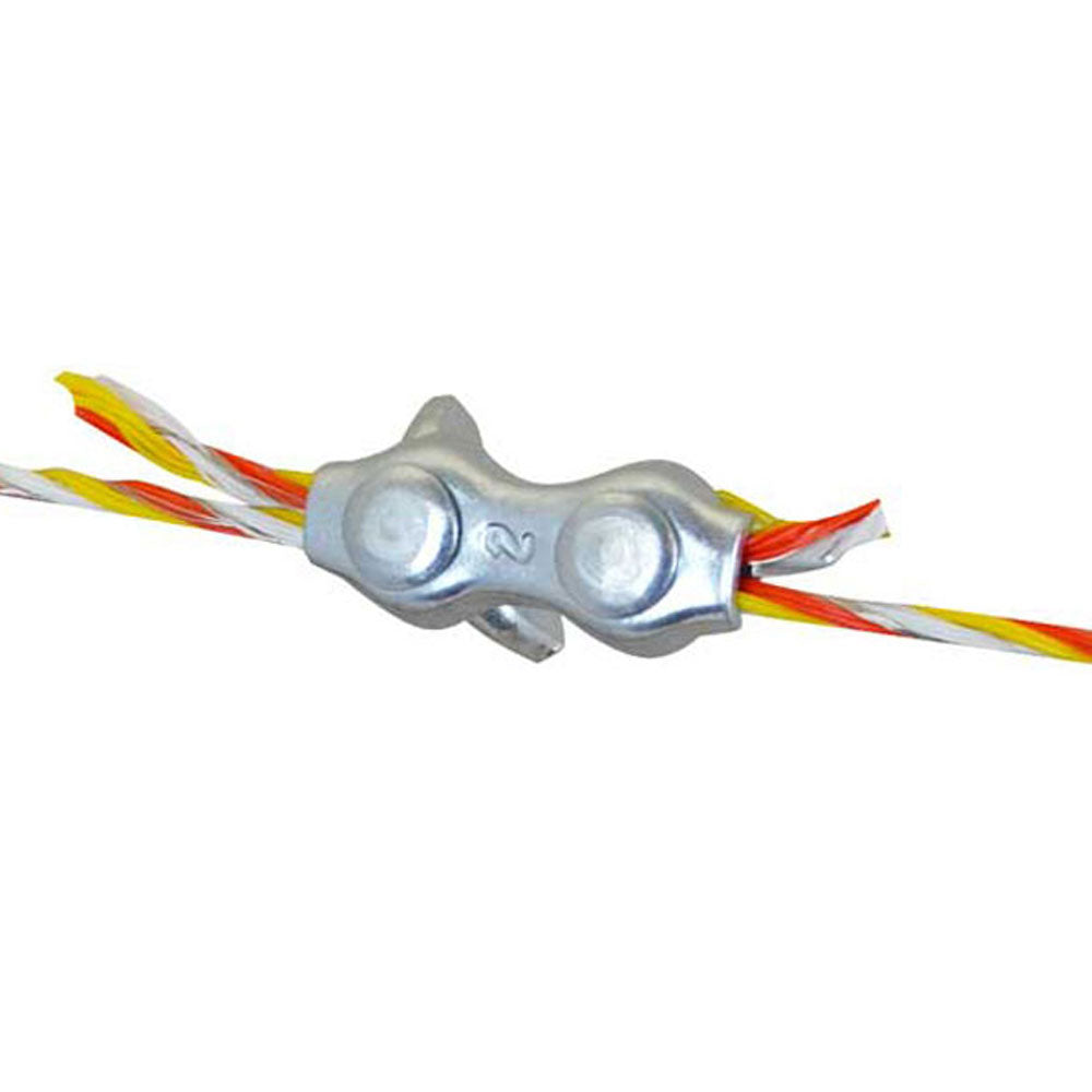 Small Galvanised Polywire Connectors for Electric Fencing