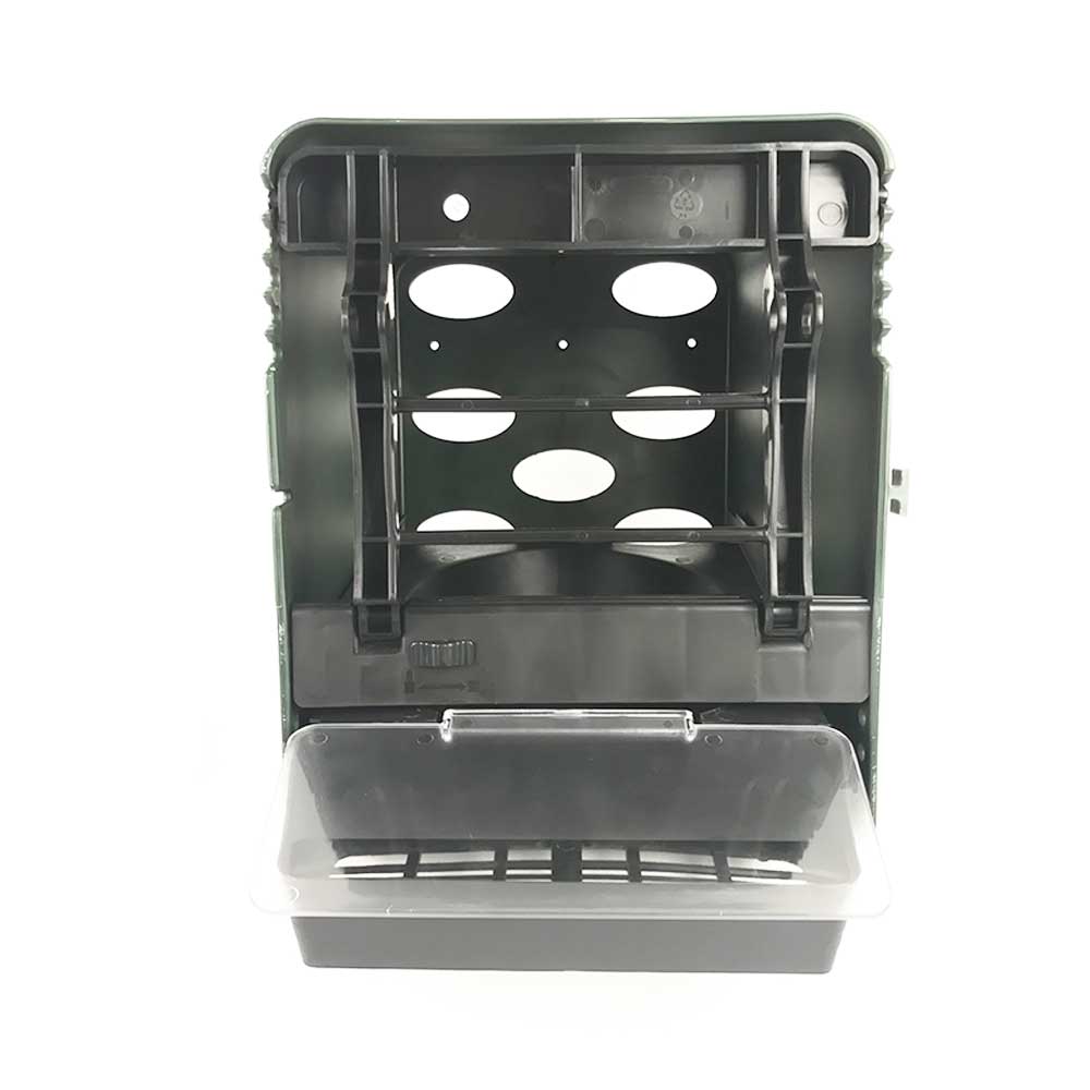 ChickBox Rollaway Plastic Nest Box, green, front view