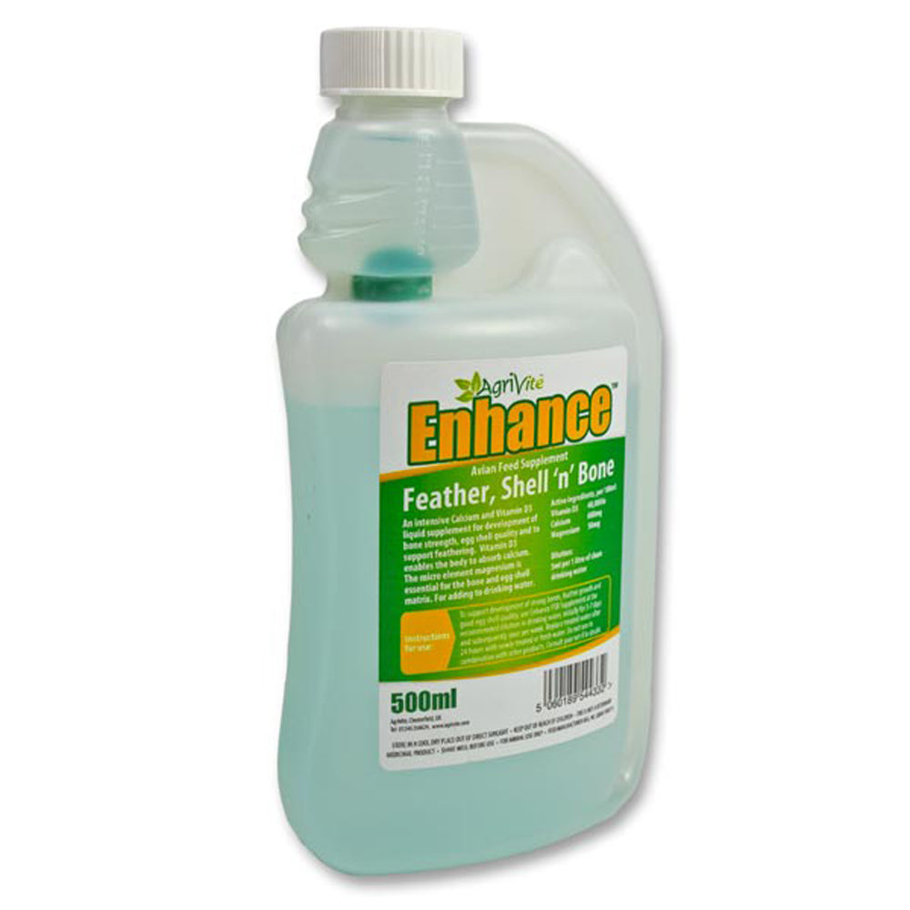 500ml Agrivite Enhance Feather Shell 'n' Bone