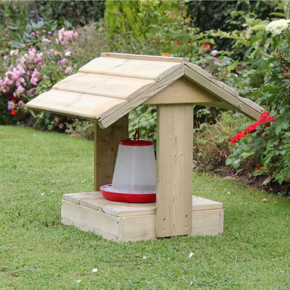 Chicken Feeder Shelter