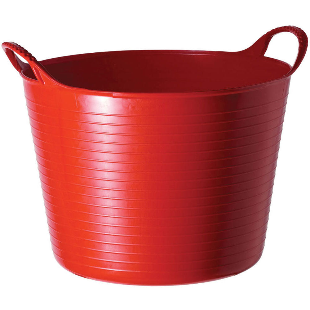 Red Flexible Tub Trug, 38 litre