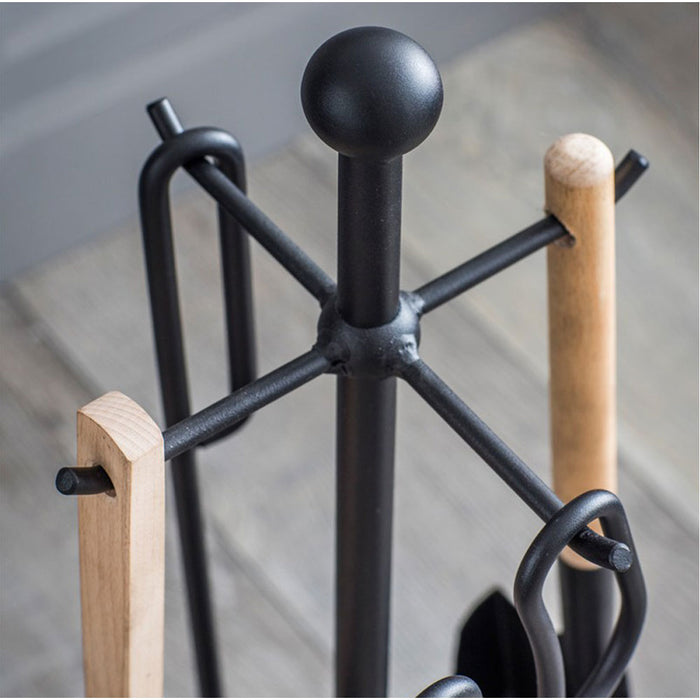 Jutland Steel Fireside Tool Set