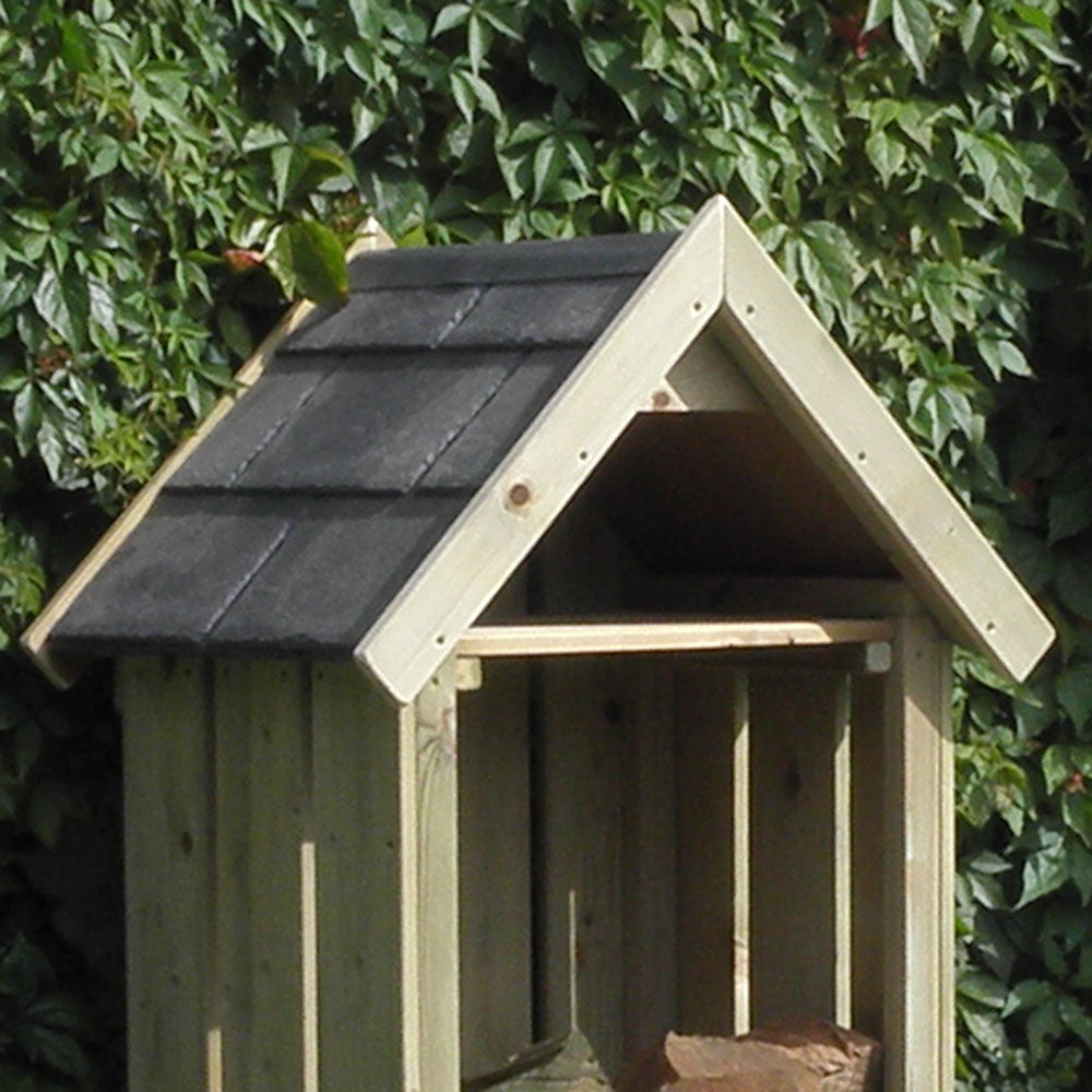 Tiled Roof High Hinton 3ft wide Log Store