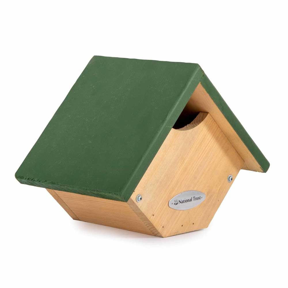 Robin & Wren Nesting Box, side view