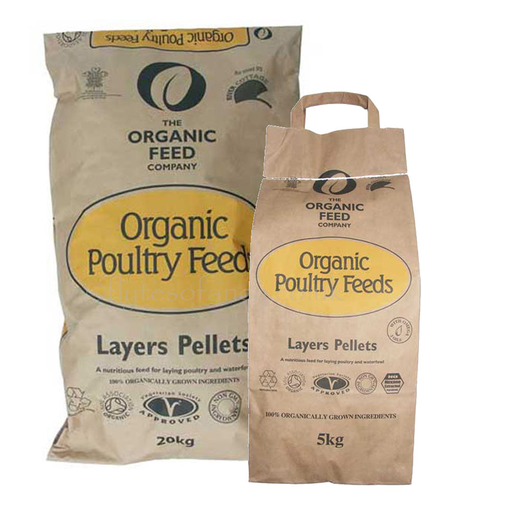 Organic Poultry Layers Pellets - 5kg & 20kg
