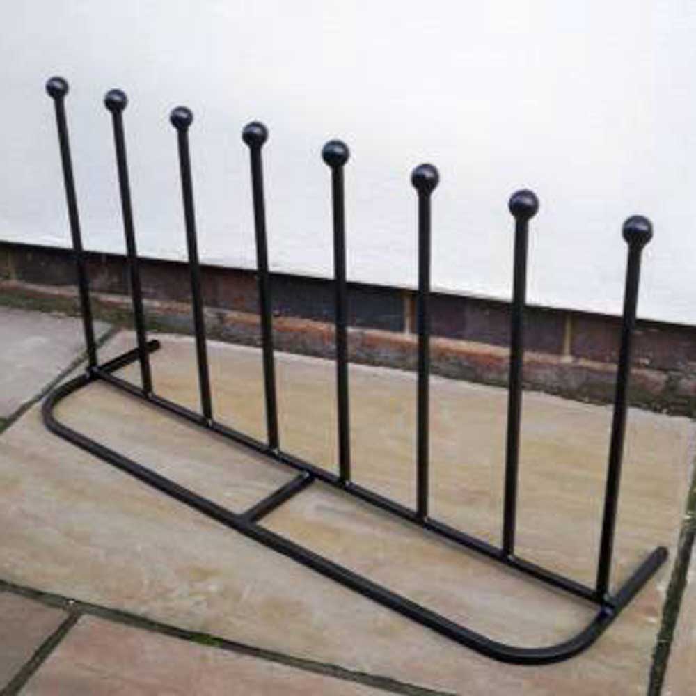 Four Pair Long Welly Boot Stand