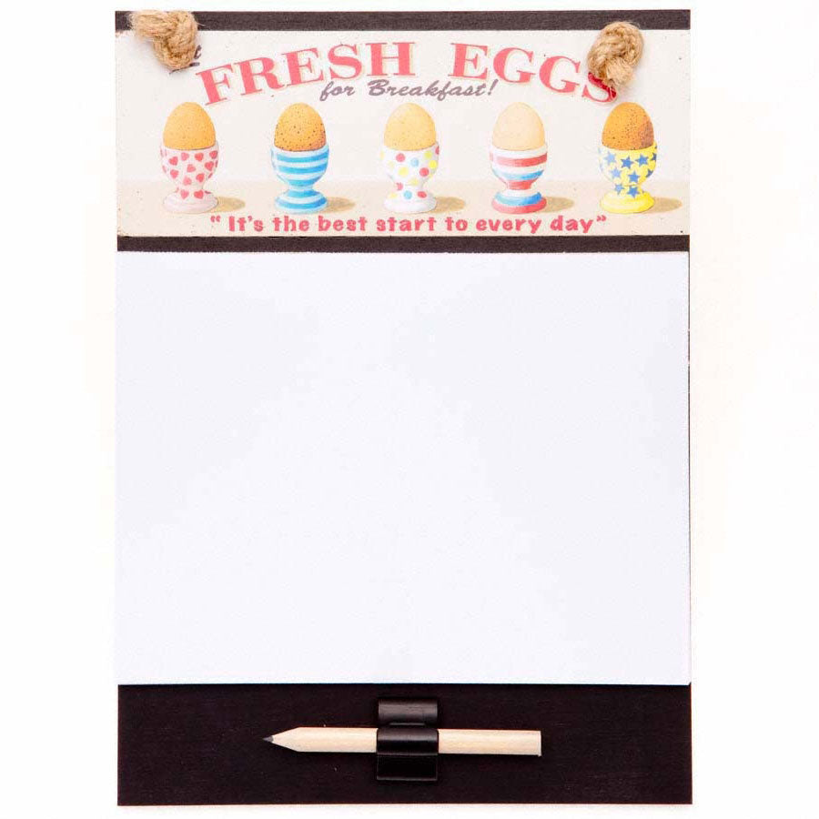 Wiscombe Fresh Eggs Scribbler Notepad