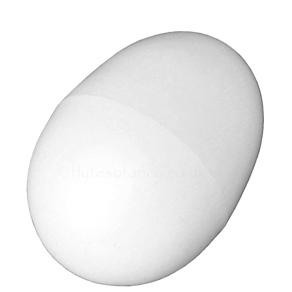 White Plastic Dummy Chicken Eggs