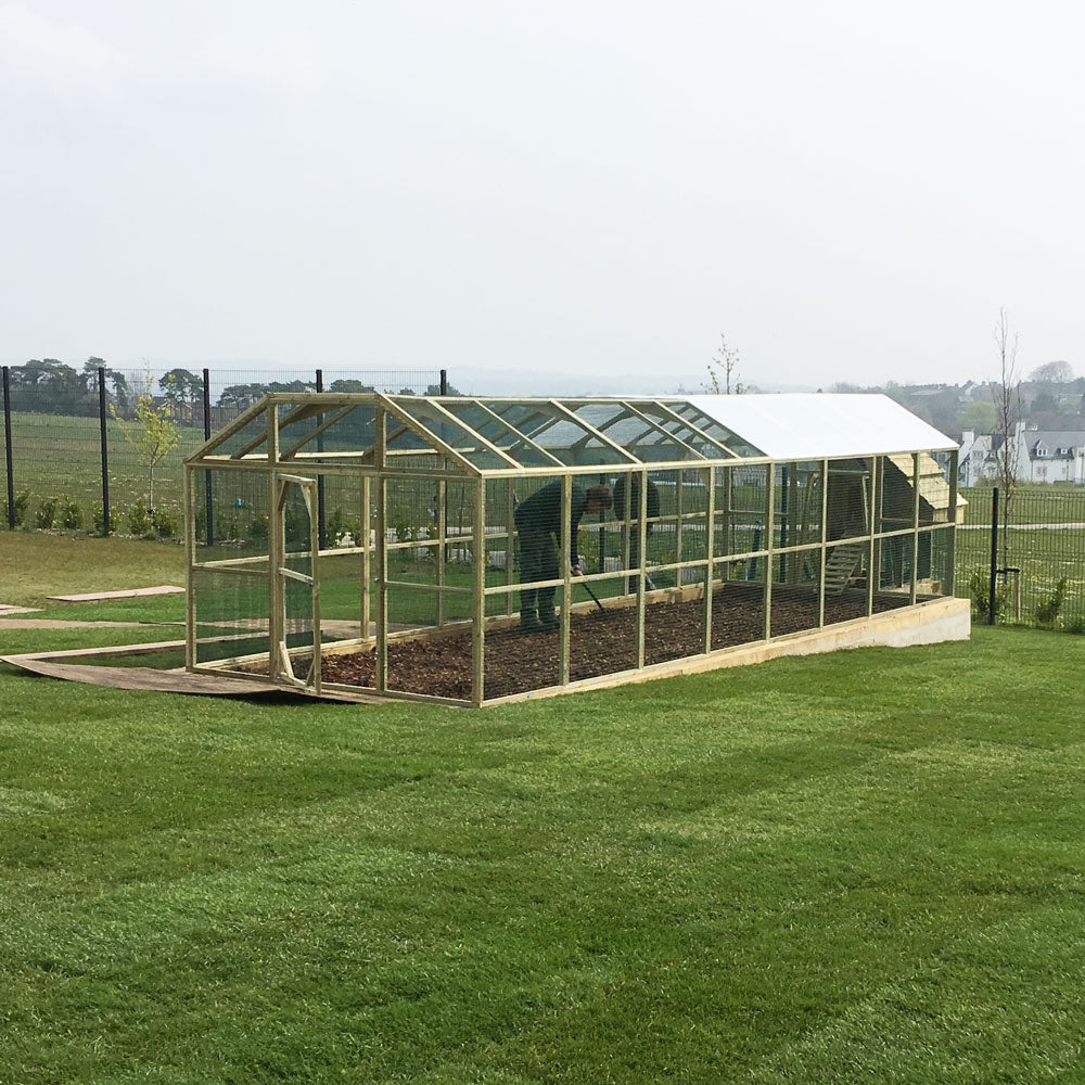Flyte so Fancy Poultry Protection Pen, 9ft x 24ft