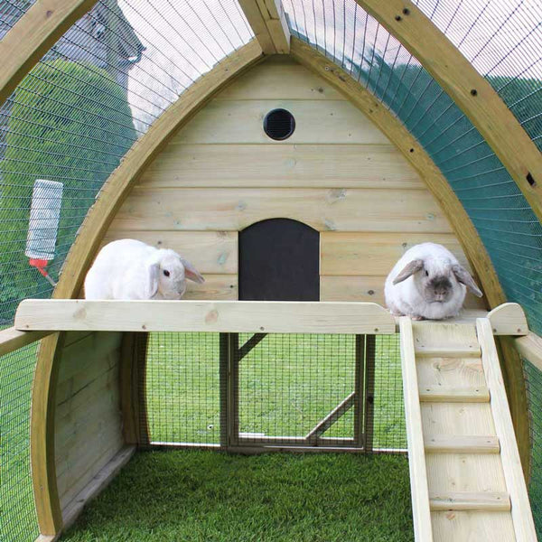 House Rabbits Uk The Salisbury Rabbit House, UK made by Framebow