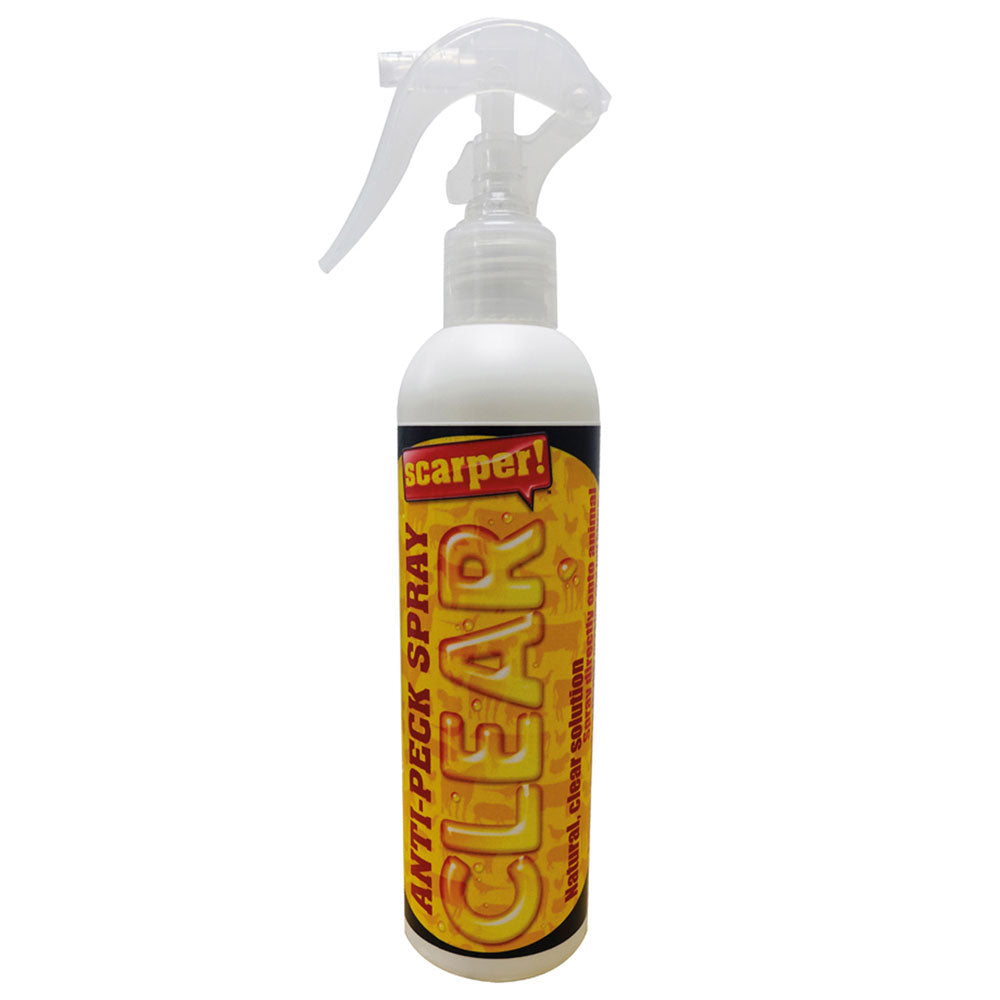 Scarper Clear Anti-Pecking Spray, 250ml
