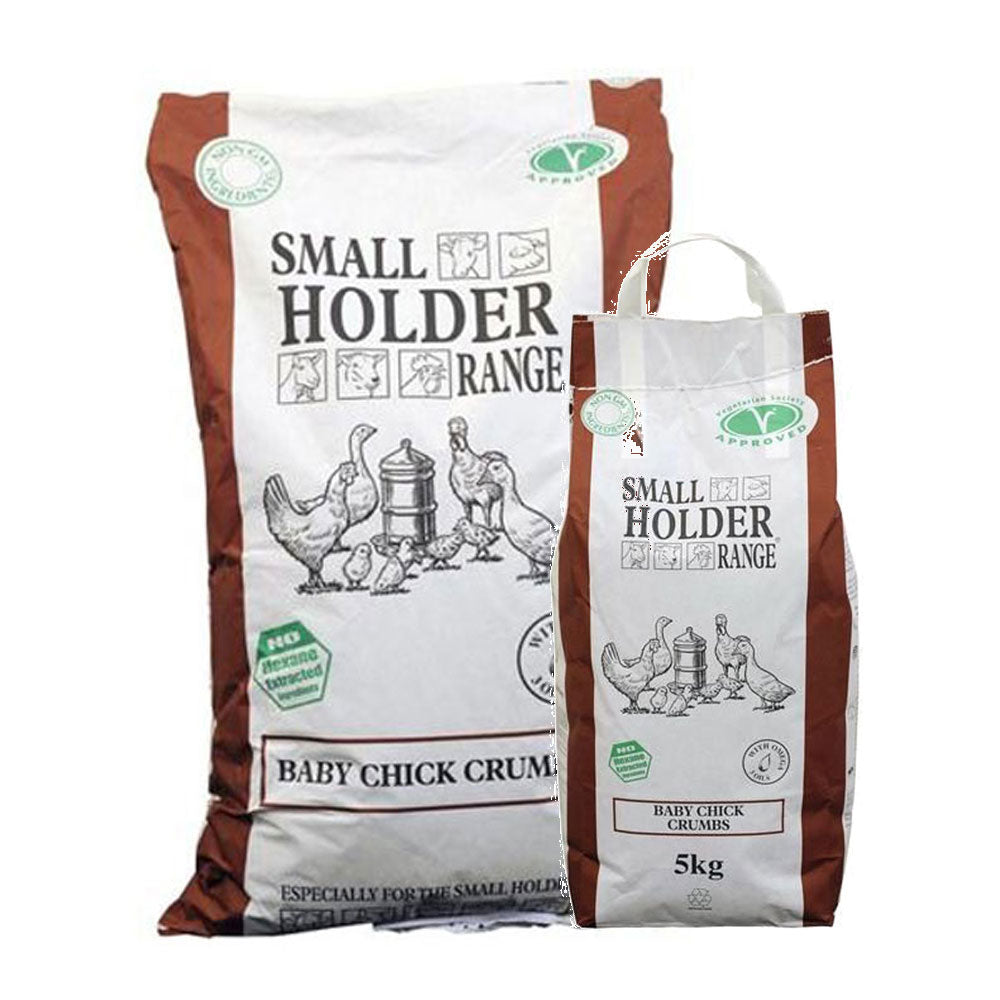 Smallholder Baby Chick Crumbs 5kg or 20kg