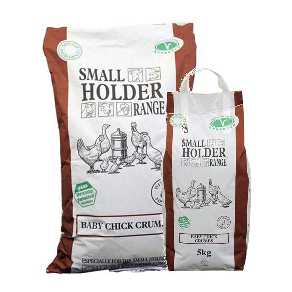 Smallholder Baby Chick Crumbs 5kg or 20kg