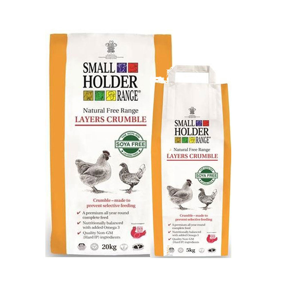 Smallholder Free Range Layers Crumble - 5kg or 20kg