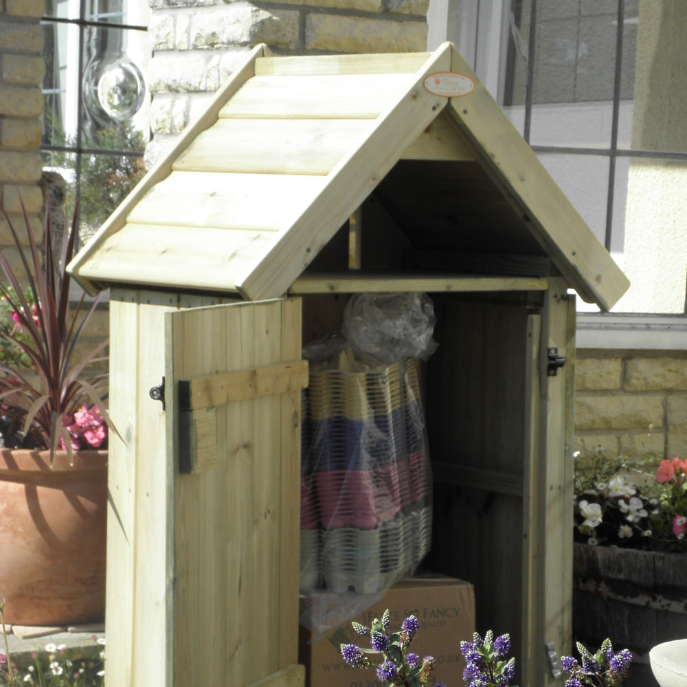 Small Garden Storage Hut for deliveries