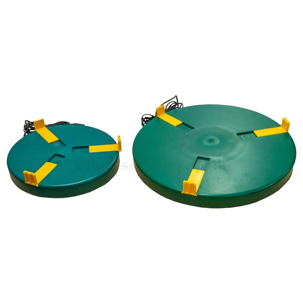 Electric Heater plate for poultry drinkers, 20cm & 30cm
