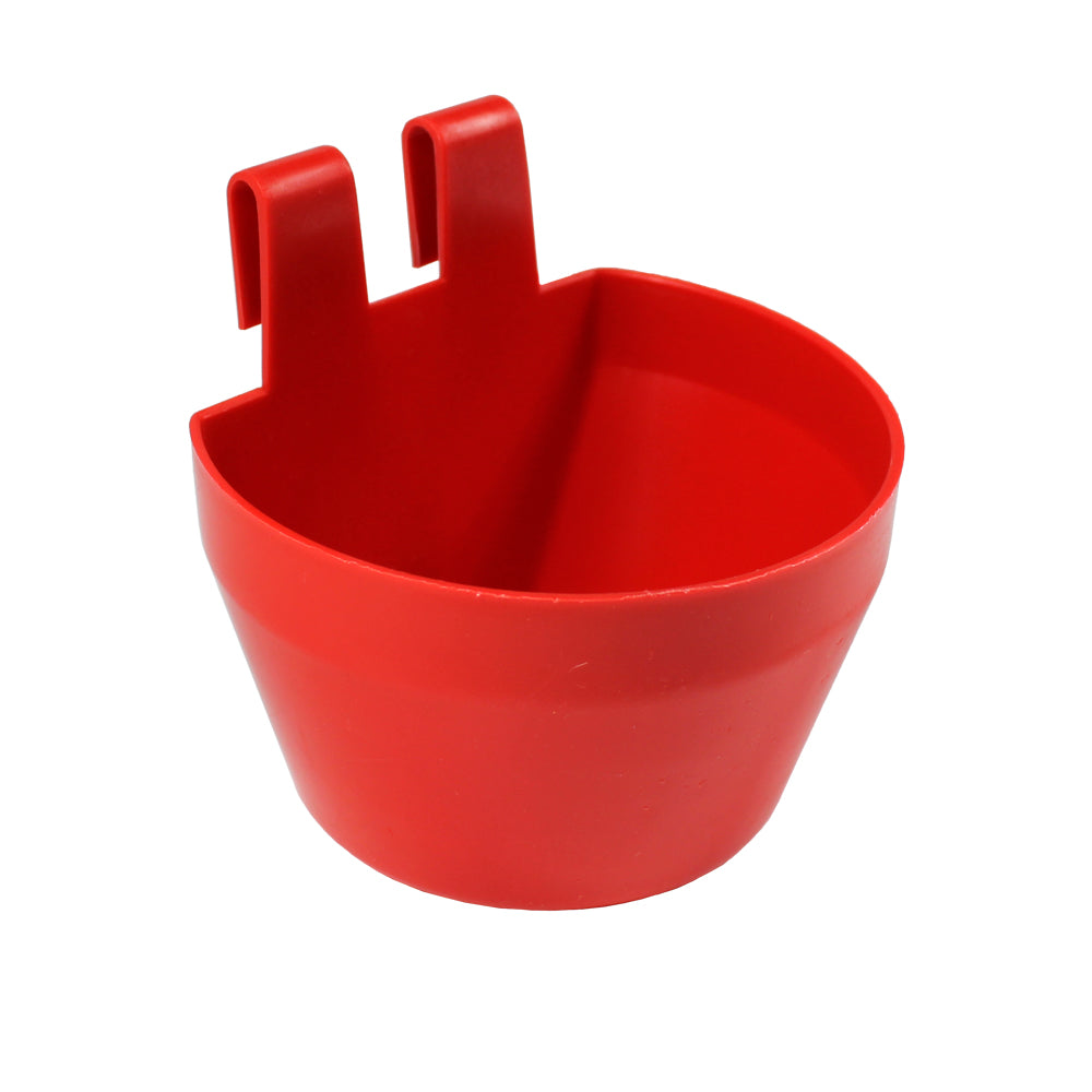 Red Plastic Galley Pot