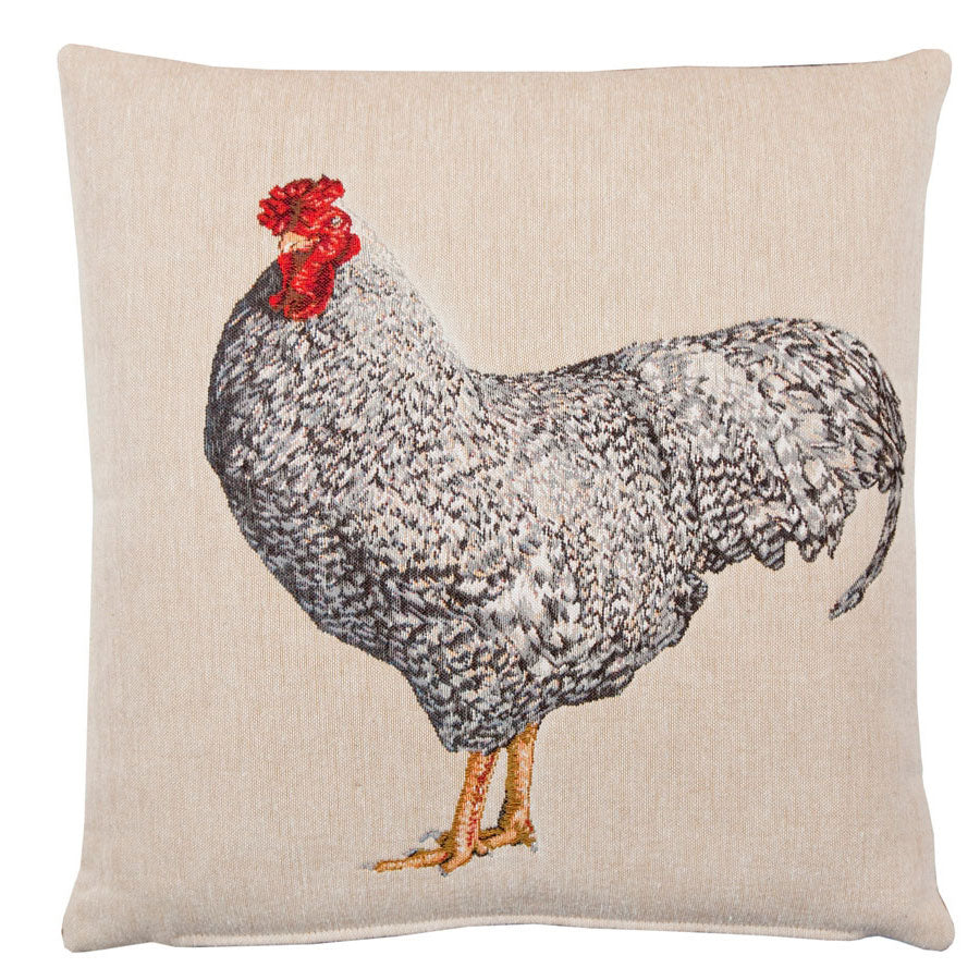 Hines Cuckoo Maran Hen Tapestry Cushion