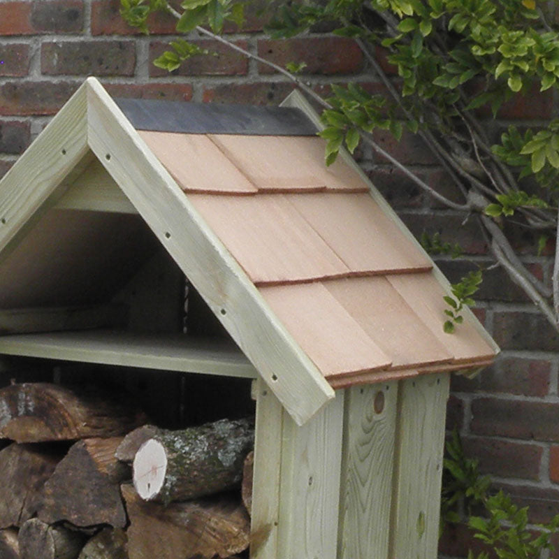 Detail of Cedar Shingle Roof