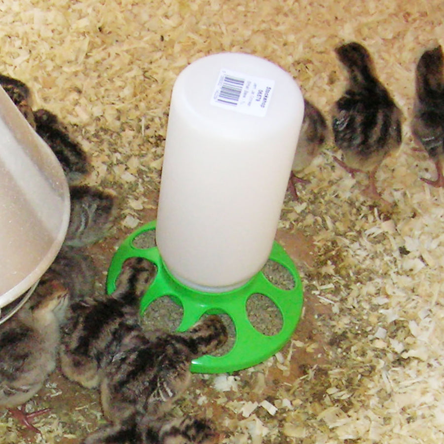 Plastic Jam Jar 1kg Chick Feeder Poultry Feeders & Drinkers