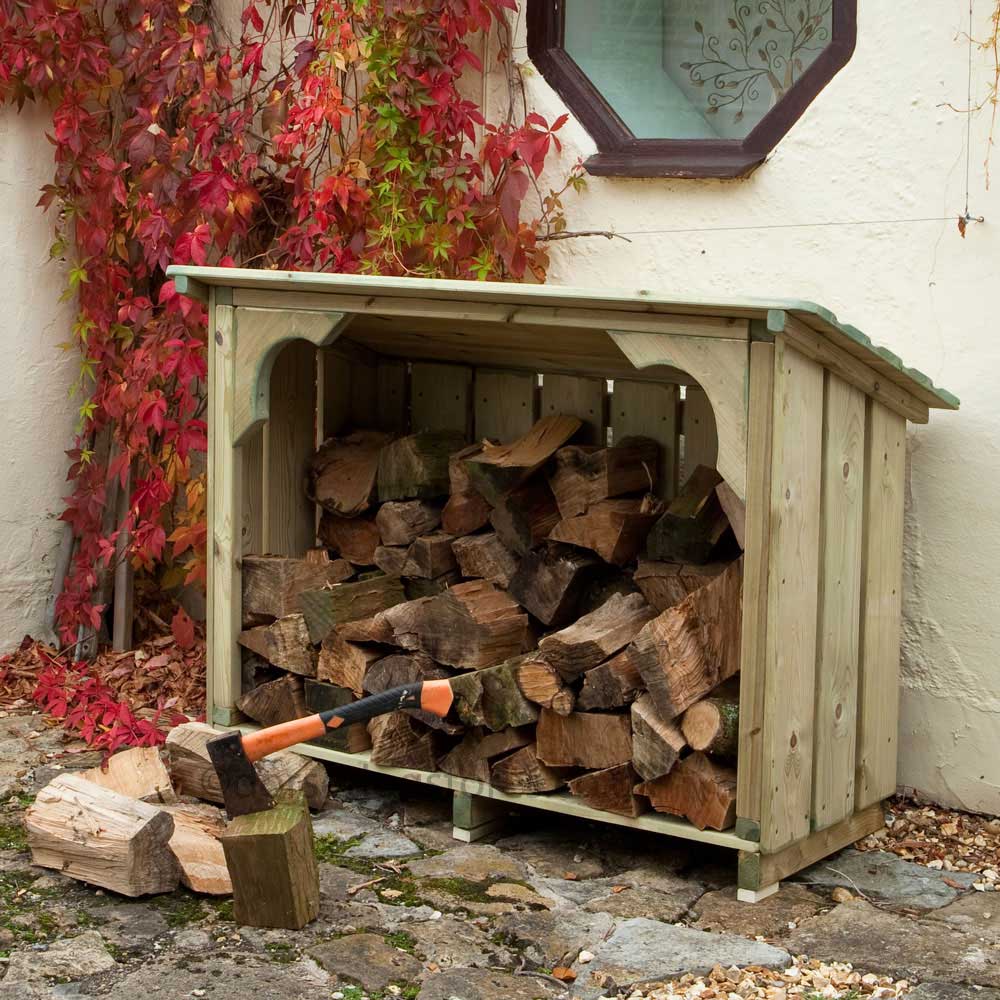 Melbury Log Store, 4ft wide x 2ft deep