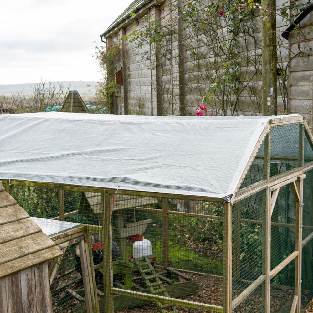 Large Waterproof Chicken Run Cover, 3m x 3m