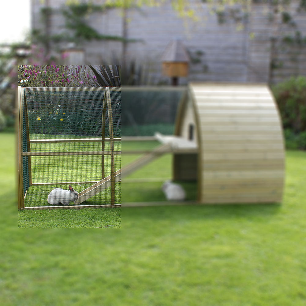 Run Extension section for Salisbury Chicken Coop or Pet House